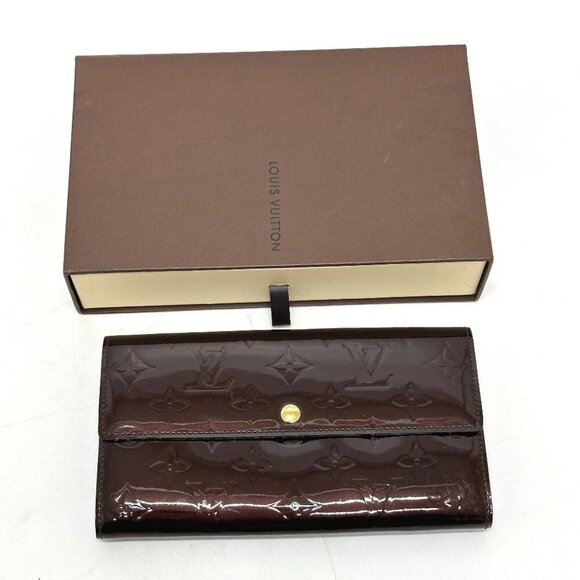 LOUIS VUITTON Portefeulle Sarah Bifold Wallet Long Wallet - Picture 14 of 14